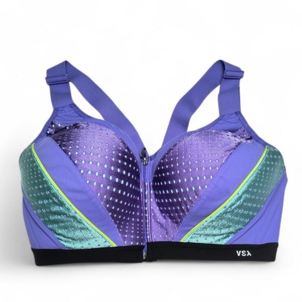Victoria's Secret NWT VSX Incredible Front Close Max Support Sports Bra 34DD